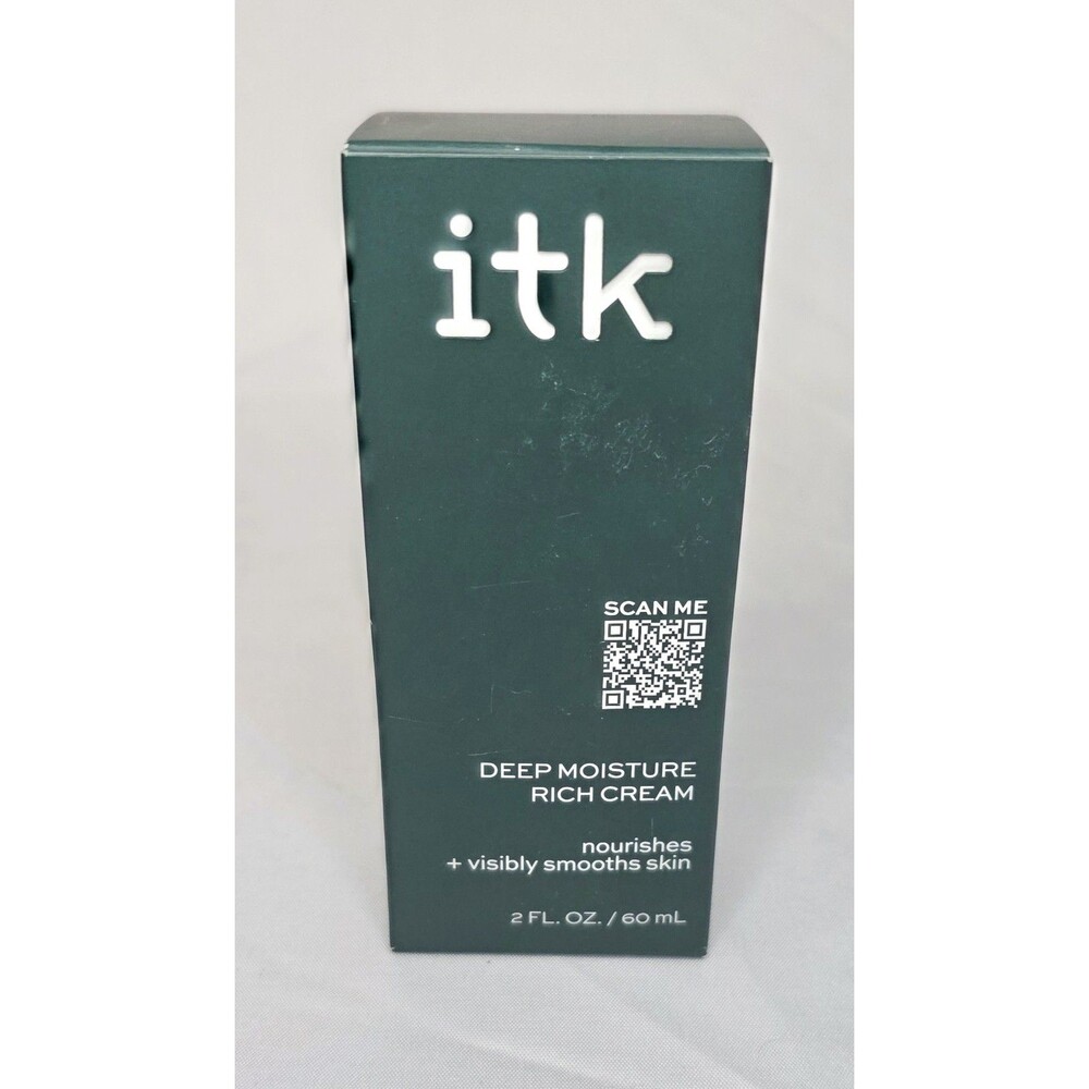 ITK Skincare Deep Moisture Rich Face Cream 2 oz